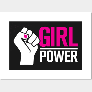 Girl power Feminism Posters and Art